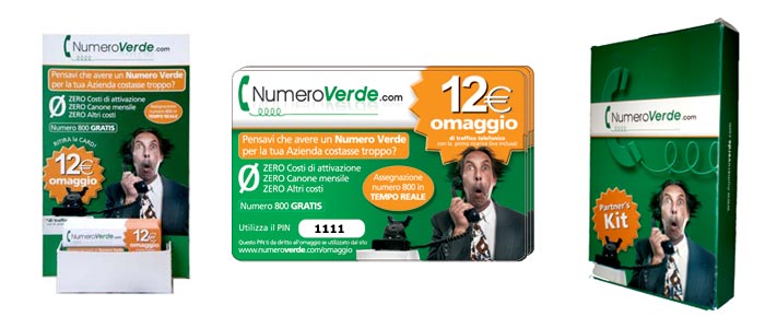 Richiedi il kit di Numero Verde .com